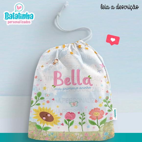 Sacolinha / Saquinho Surpresa - Jardim / Primavera