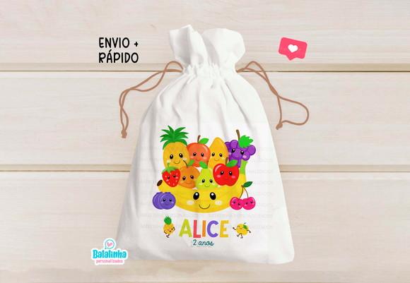 Saquinho Personalizado Frutinha