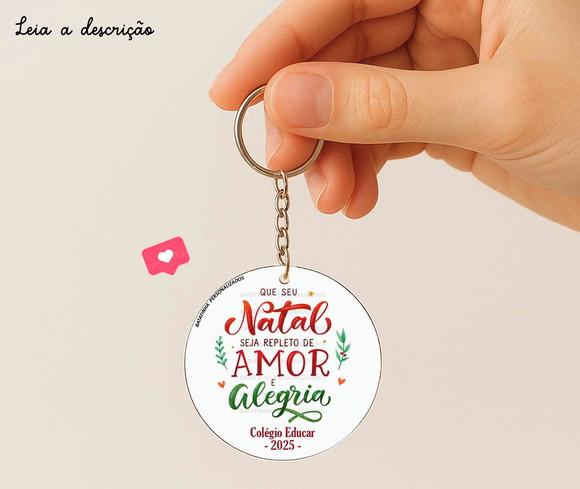 Chaveiro Lembrancinha Natal