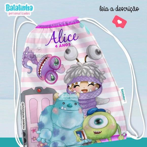 Mochila Saco - .monstros Sa