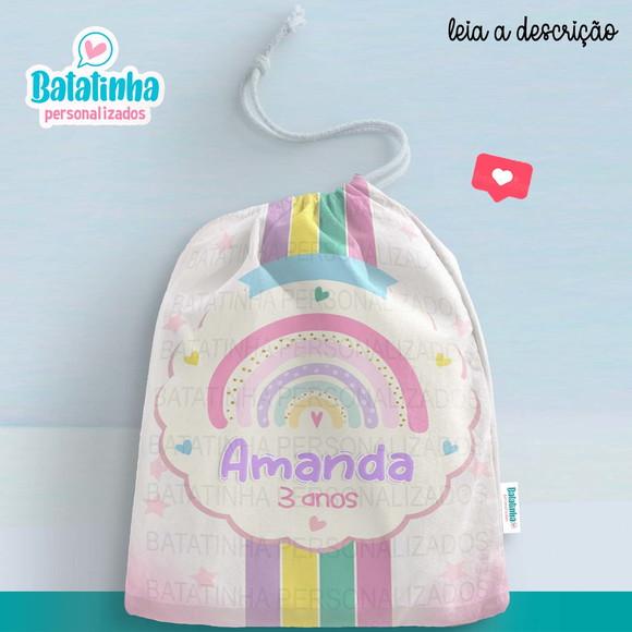 Sacolinha / Saquinho Surpresa - Arco Íris