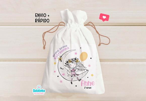 Saquinho Personalizado Brilha Estrelinha