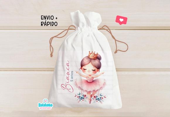 Saquinho Personalizado Bailarina