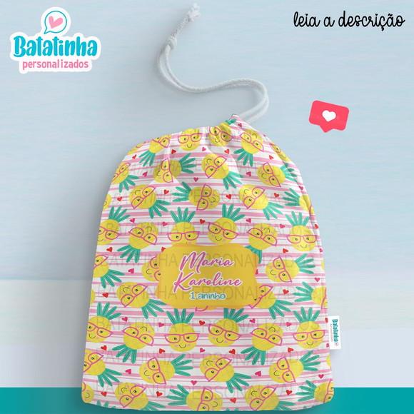 Sacolinha / Saquinho Surpresa - Abacaxi