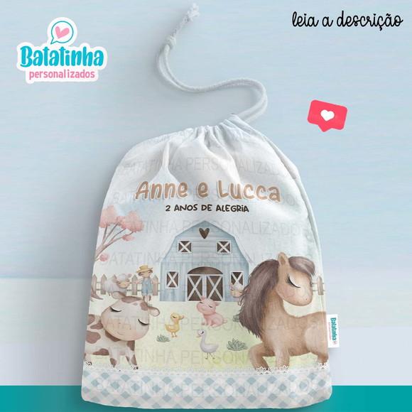 Sacolinha / Saquinho Surpresa - Fazendinha Candy