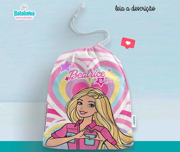 Saquinho Lembrancinha Barbie