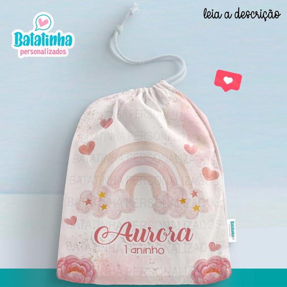 Sacolinha / Saquinho Surpresa - Arco Íris Boho