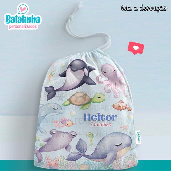 Saquinho Fundo do Mar