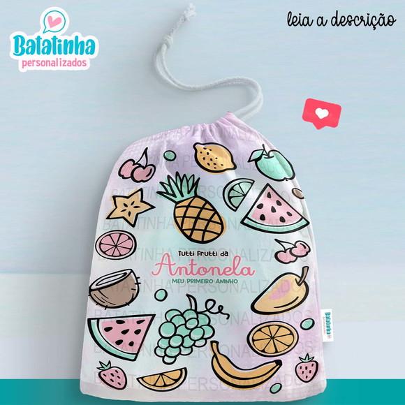 Sacolinha / Saquinho Surpresa - Frutinha / Tutti Frutti