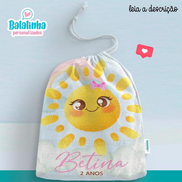 Sacolinha / Saquinho Surpresa - Raio de Sol