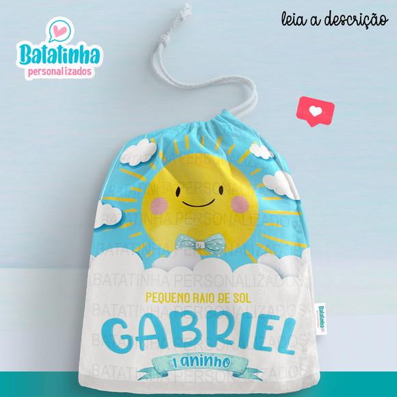 Sacolinha / Saquinho Surpresa - Raio de Sol