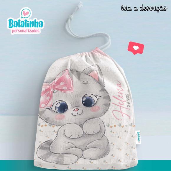 Sacolinha / Saquinho Surpresa - Gatinha