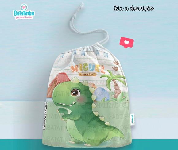 Sacolinha / Saquinho Surpresa - Dinossauro Cute