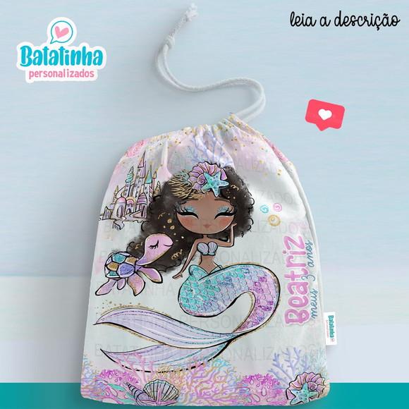 Sacolinha / Saquinho Surpresa - Sereia