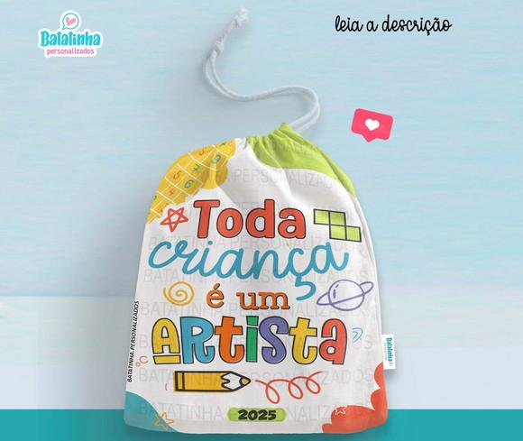 Saquinho Personalizado Dia das Crianças