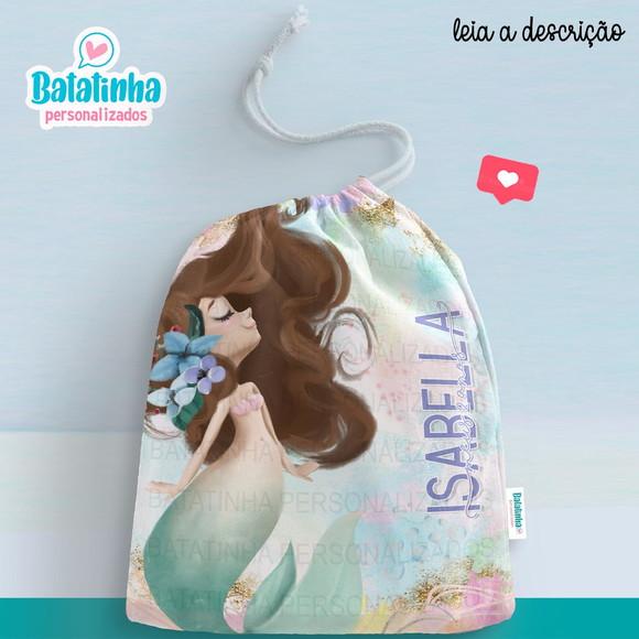 Sacolinha / Saquinho Surpresa - Sereia