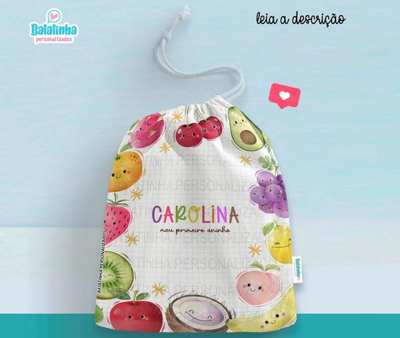 Saquinho Personalizado Frutinha