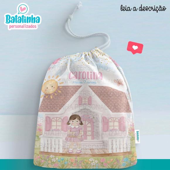 Sacolinha / Saquinho Surpresa - Casa de Boneca / Jardim