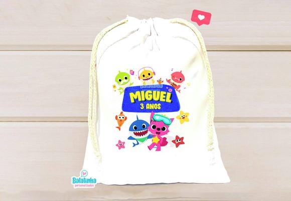 Saquinho Personalizado Baby Shark