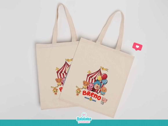 Sacola Ecobag Plimplim - Palhaço Heroi