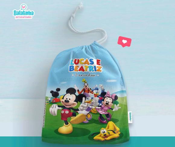 Saquinho Lembrancinha Mickey