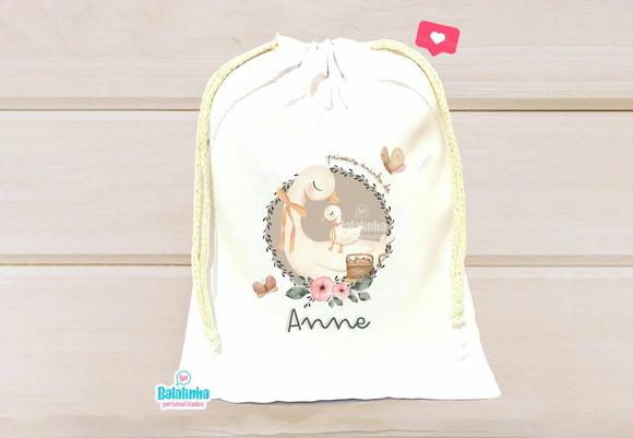 Saquinho Personalizado Pato 15x20cm