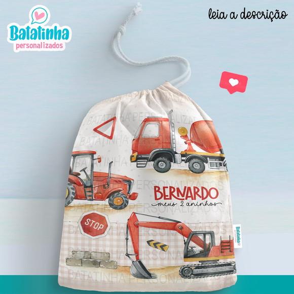 Saquinho Construção / Construtor personalizado