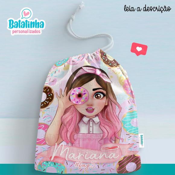 Saquinho doceria confeitaria personalizado