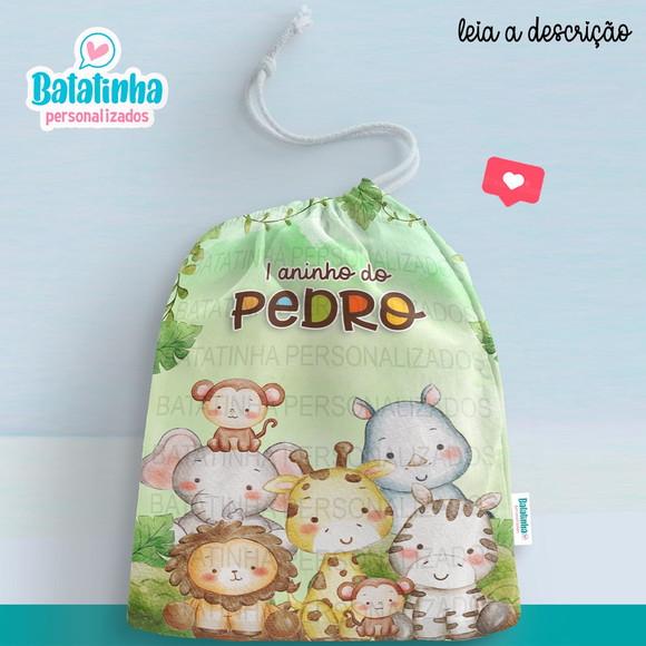 Saquinho Safari personalizado