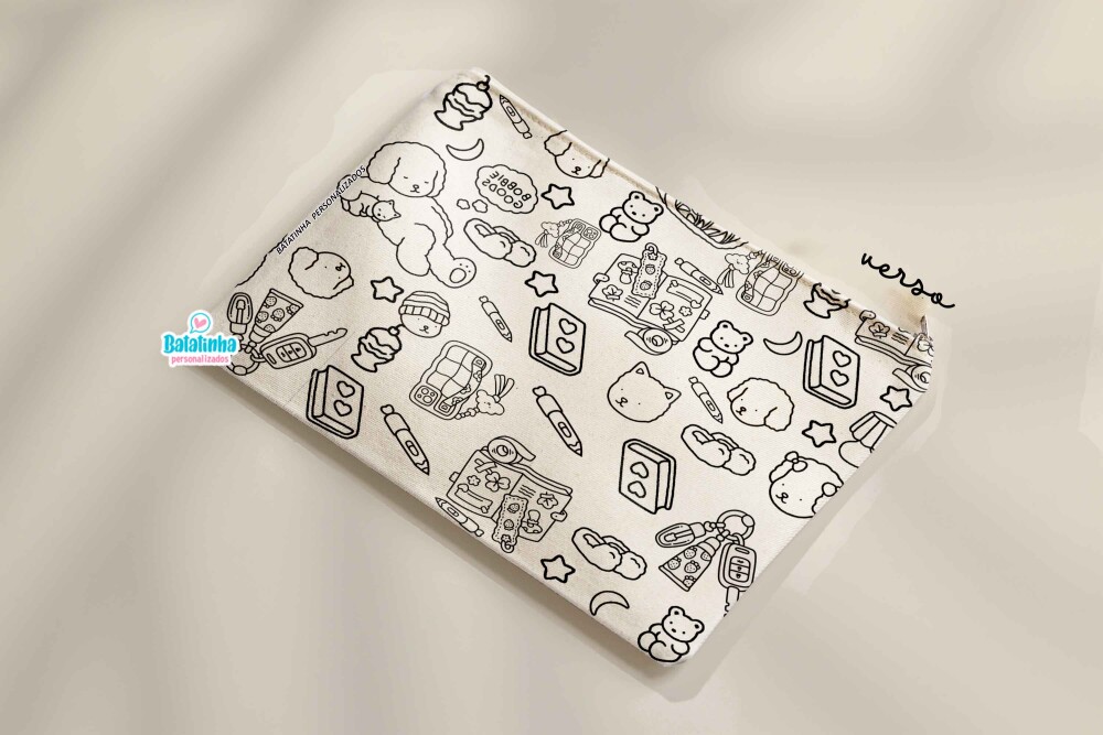 Necessaire personalizada Bobbie Goods Lembrancinha Festa