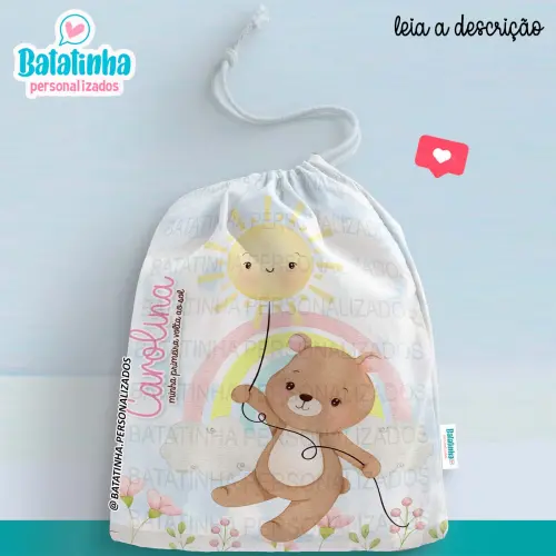 Saquinho Personalizado Primeira Volta ao Sol