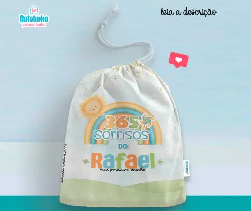 Saquinho Personalizado 365 Sorrisos