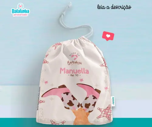Saquinho Personalizado Country Boiadeira