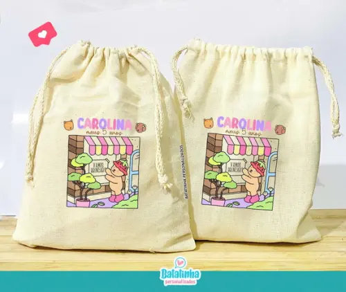 Saquinho de Algodão Bobbie Goods