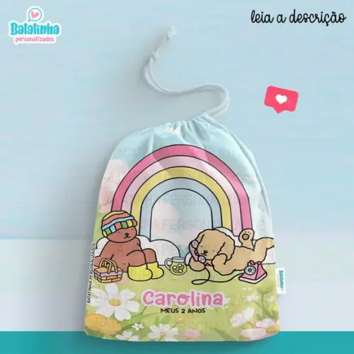 Saquinho Personalizado Bobbie Goods