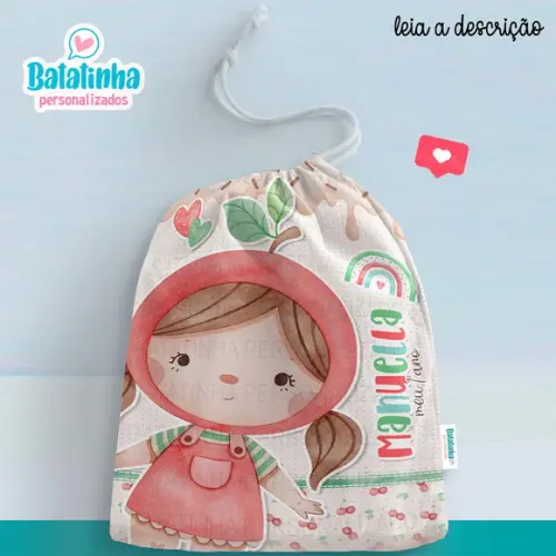 Sacolinha / Saquinho Surpresa - Cerejinha