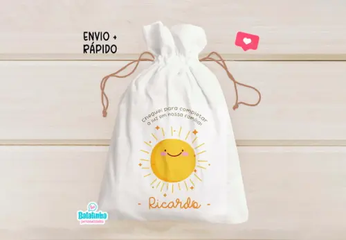 Saquinho Volta ao Sol / Raio de Sol