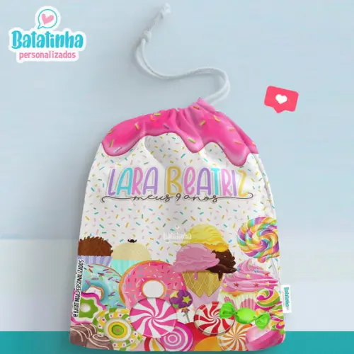 Sacolinha / Saquinho Surpresa - Candy / Doce / Doceria