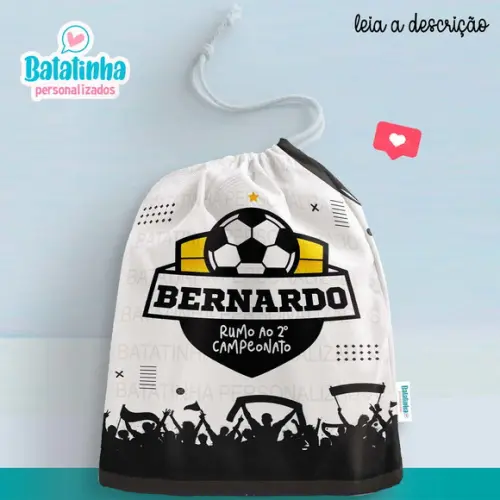 Saquinho Lembrancinha Futebol