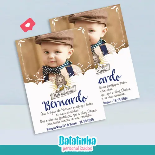 Imã de Geladeira Batizado