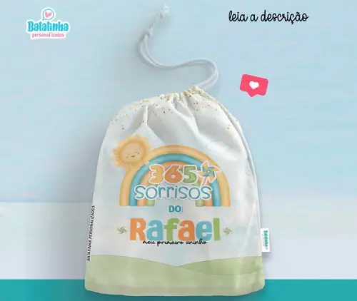 Saquinho Personalizado 365 Sorrisos