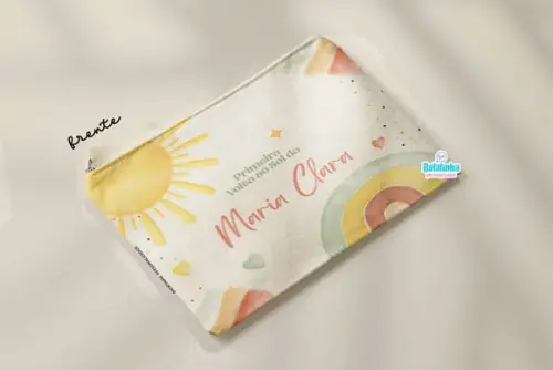 Necessaire Lembrancinha Primeira Volta ao Sol