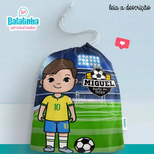 Sacolinha / Saquinho Surpresa - Futebol / Copa