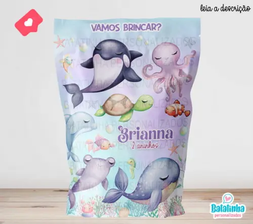 Kit Massinha - Fundo do Mar
