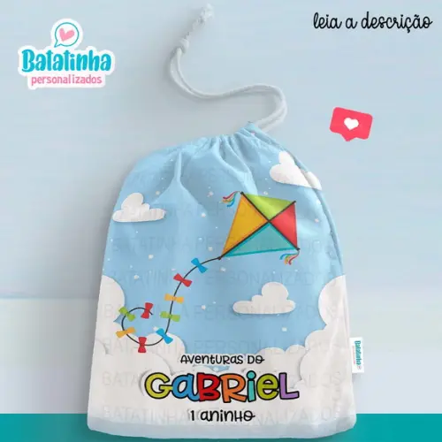 Saquinho Lembrancinha Pipa