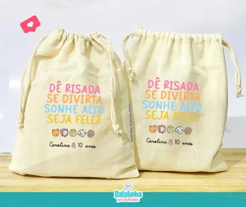 Saquinho de Algodão Bobbie Goods