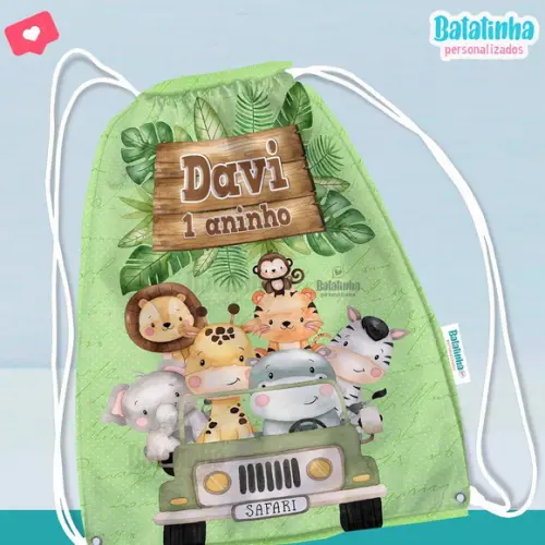 Mochila Saco - Safari