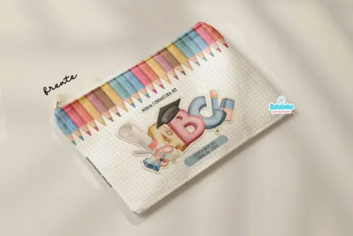 Necessaire Lembrancinha Formatura Abc