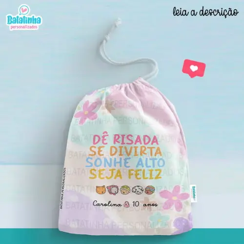 Saquinho Personalizado Bobbie Goods