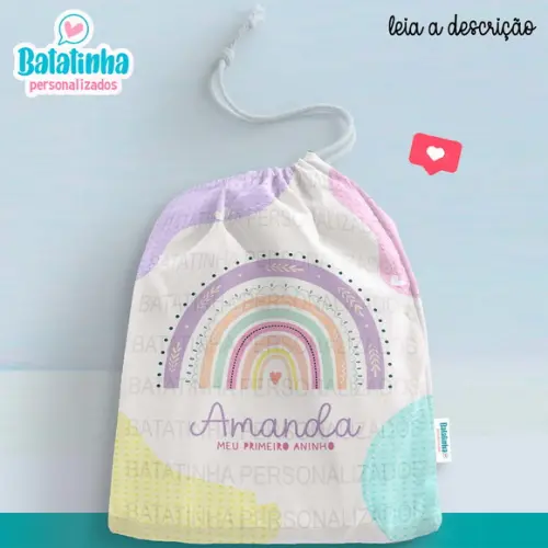 Sacolinha / Saquinho Surpresa - Arco Íris